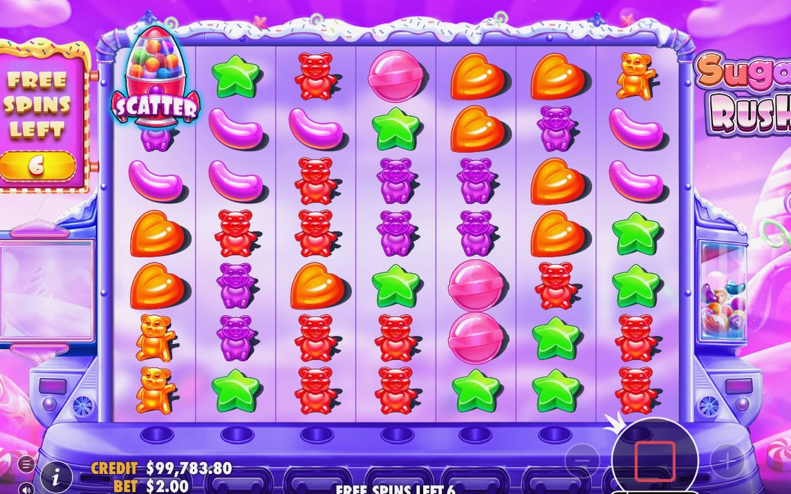 Scatters och special reels i free spins