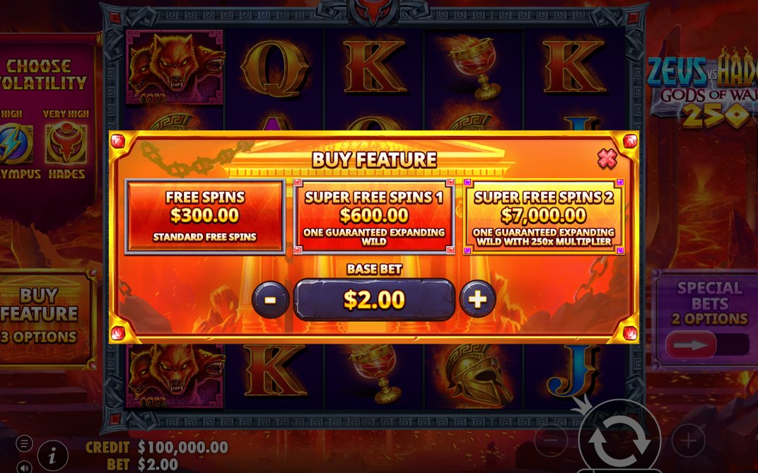 Super Spin och Multiplier i spelets bonusskärm